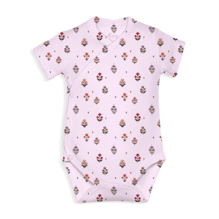 Боді Kimono з кортким рукавом для немовлят BSHL004
