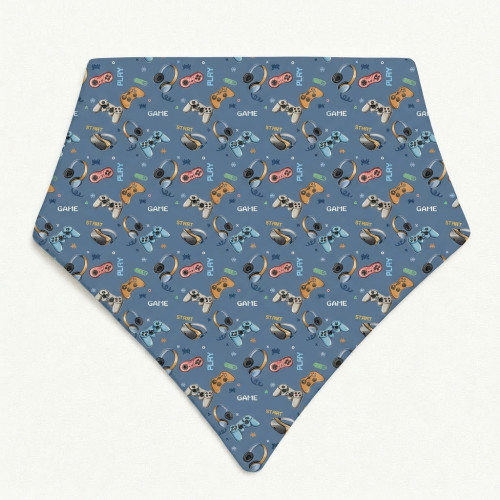 Нагрудник Bandana Bib для малышей Bib001 Game