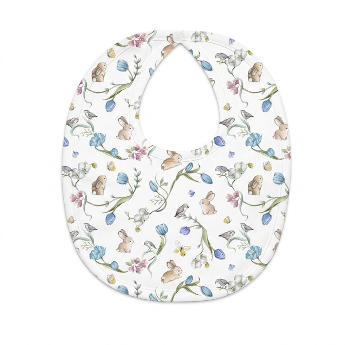 Слюнявчик з піко-обробкою BIB005 BLOSSOM BLUE