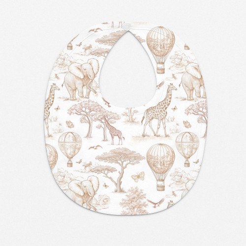 Слинявчик з піко-обробкою BIB005 Sand Toile Africa