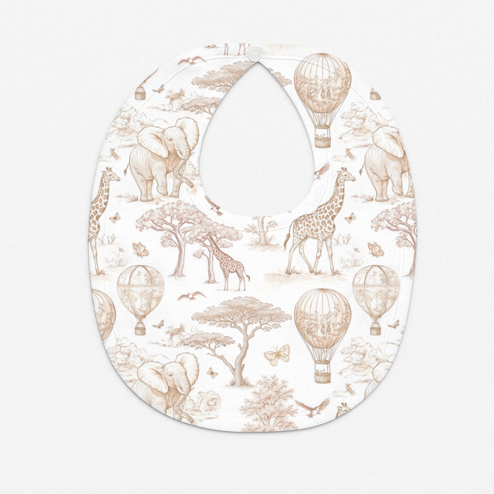 Слинявчик з піко-обробкою BIB005 Sand Toile Africa