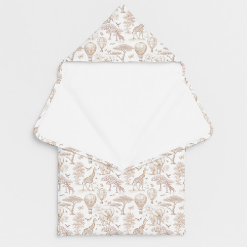 Затишний Конверт (кокон) Babynest C001 Sand Toile Africa