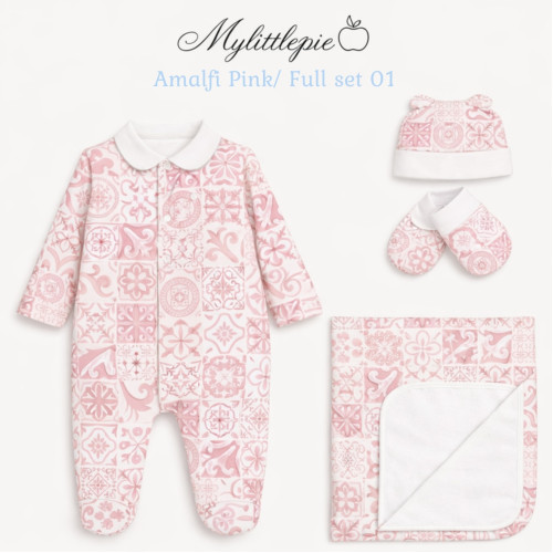 Комплект Full Set FS01 AMALFI PINK 3 pc