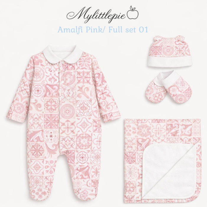 Комплект Full Set FS01 AMALFI PINK 3 pc