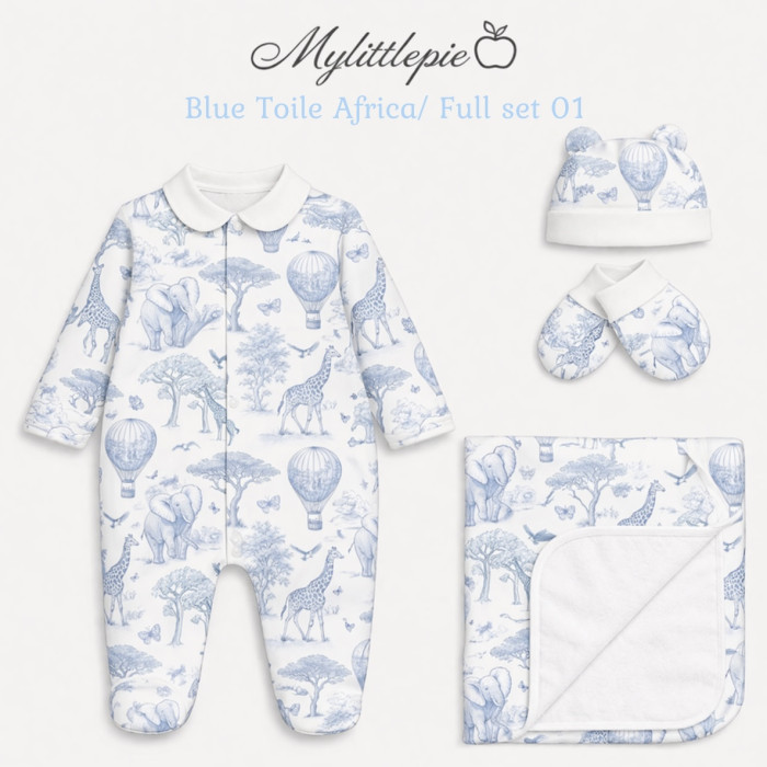 Комплект Full Set FS01 Blue Toile Africa 3 pc