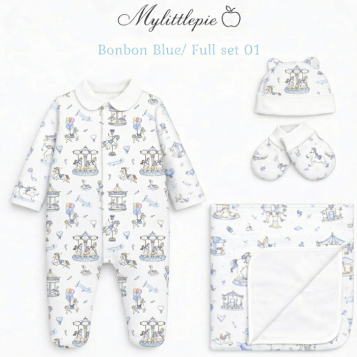 Комплект Full Set FS01 BONBON BLUE 3 pc