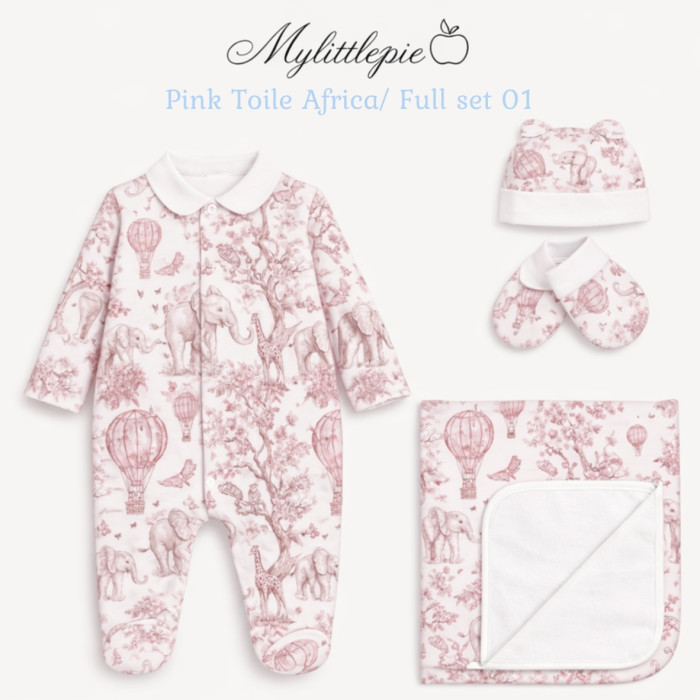 Комплект Full Set FS01 PINK TOILE AFRICA 3pc