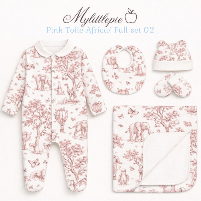 Комплект Full Set FS02 PINK TOILE AFRICA 4 pc