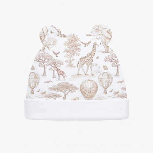 Шапочка с ушками H002 Sand Toile Africa
