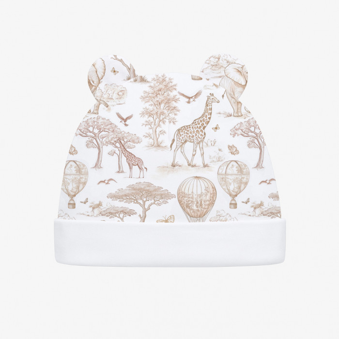 Шапочка з вушками H002 Sand Toile Africa