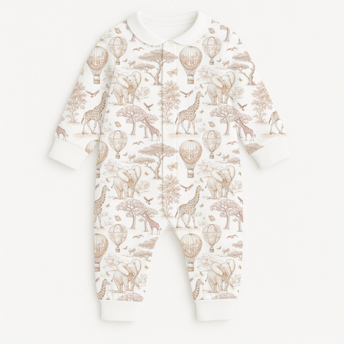 Ромпер з довгим рукавом K060 Sand Toile Africa