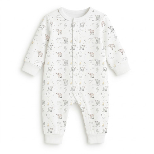Ромпер с длинным рукавом K060 LITTLE LAMB