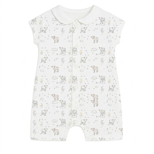Пісочник із бавовни з комірцем Supima R003CL LITTLE LAMB