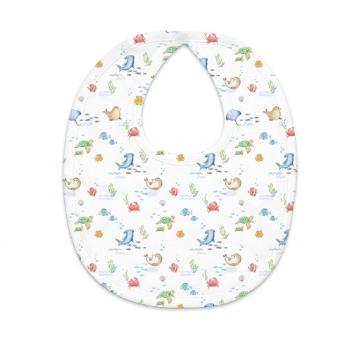 Нагрудник с отделкой BIB005 MARINE LIFE