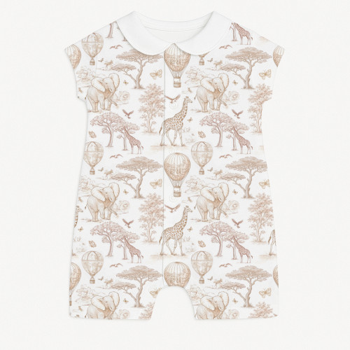 Пісочник із бавовни з комірцем Supima R003CL Sand Toile Africa