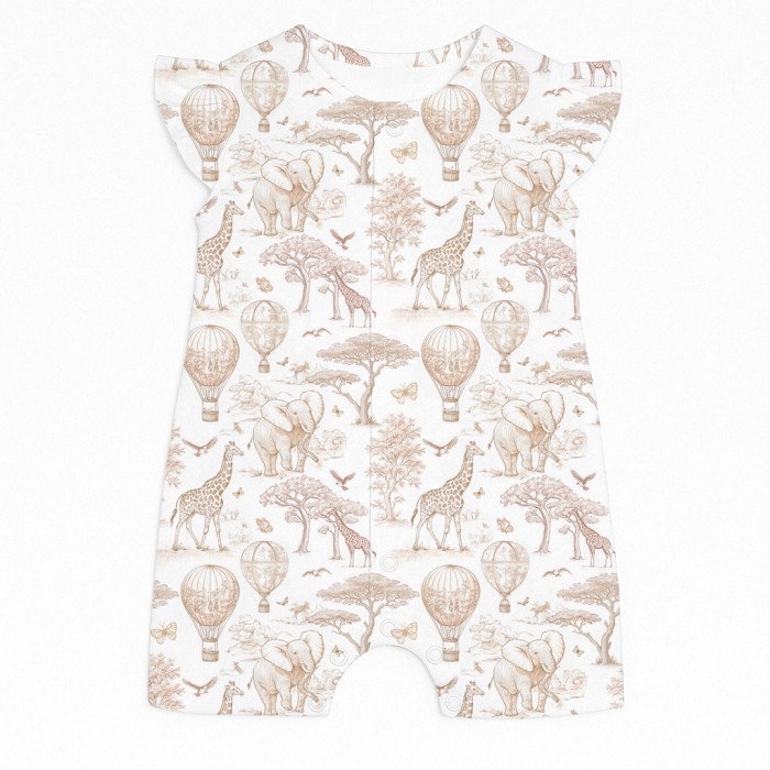 Пісочник із бавовни Supima з крильцями R007 Sand Toile Africa