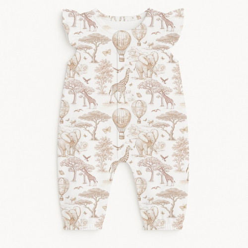 Довгий пісочник із крильцями з бавовни Supima R011 Sand Toile Africa