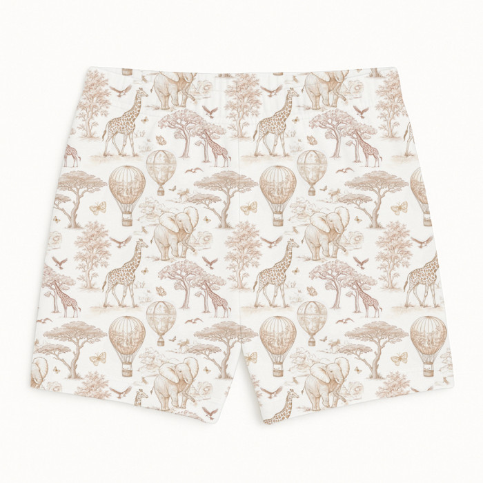 Хлопковые шорты для малыша  PSHS006 Sand Toile Africa