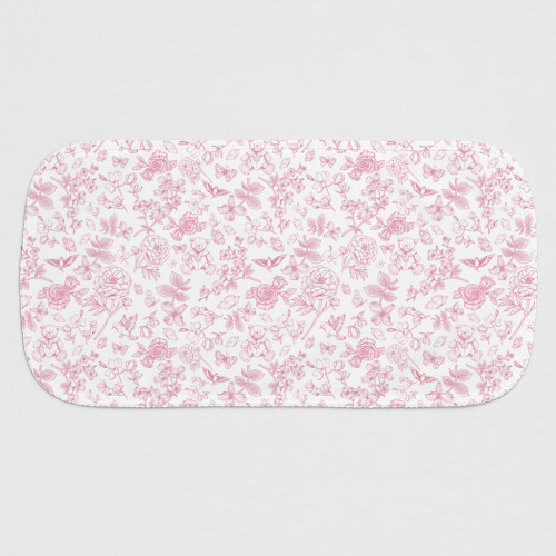 Муслиновый нагрудник BB009 – из органического хлопка Supima CHLOE PINK