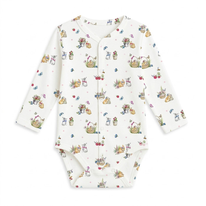Боди с коротким рукавом  для малышей BSHL001  BERRIES
