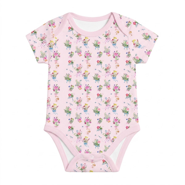 Боді з коротким рукавом для немовлят BSHL001  BOQUETTE