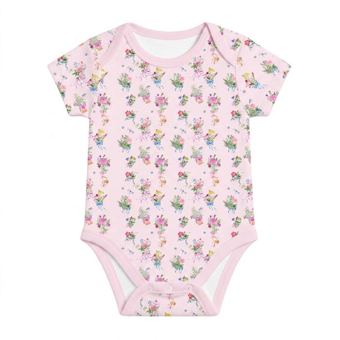 Боді з коротким рукавом для немовлят BSHL001  BOQUETTE