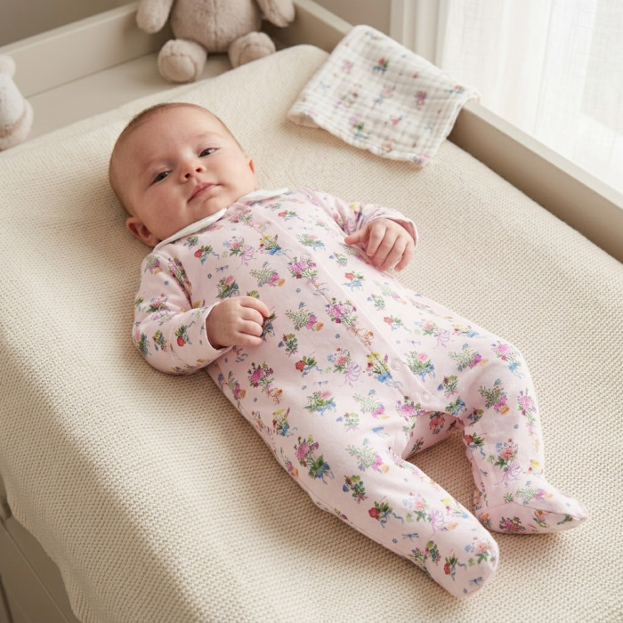 Слип с воротничком из 100% хлопка Pima — модель K063 BOQUETTE