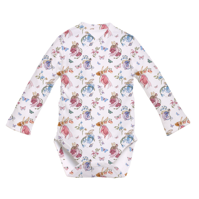 Боді Kimono з довгим рукавом для немовлят BLS004