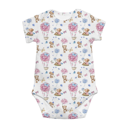 Боді з коротким рукавом для немовлят BSHL001  Azalia