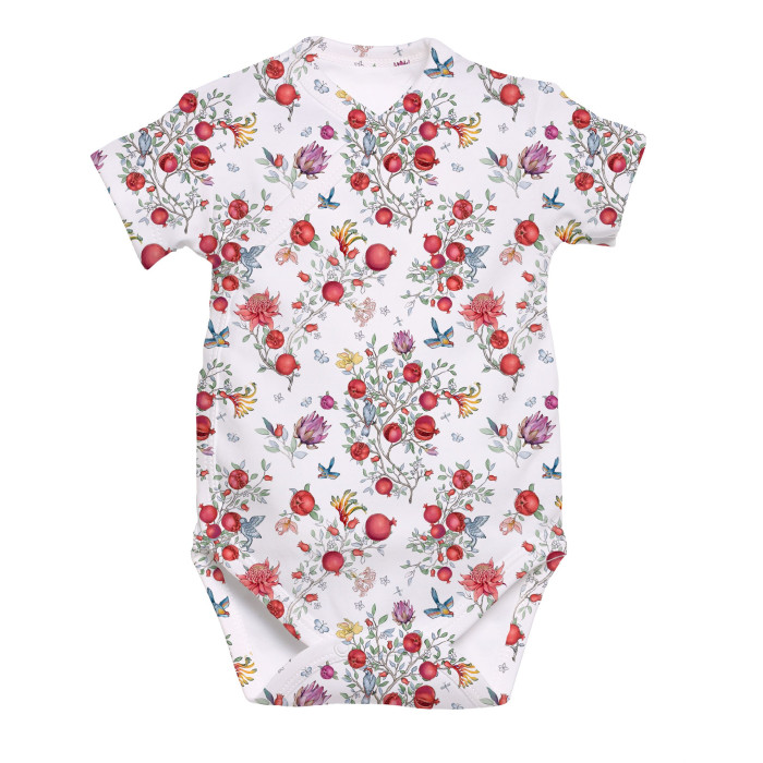 Боді Kimono з кортким рукавом для немовлят BSHL004