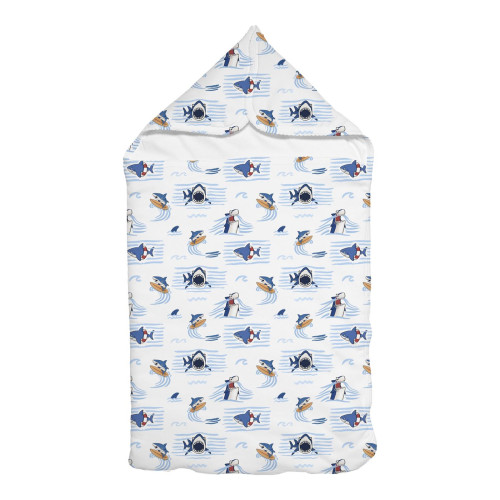 Затишний Конверт (кокон) Babynest C002 Shark
