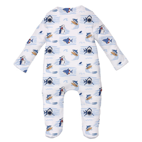 Слип для малыша с боковой застёжкой K020 Shark