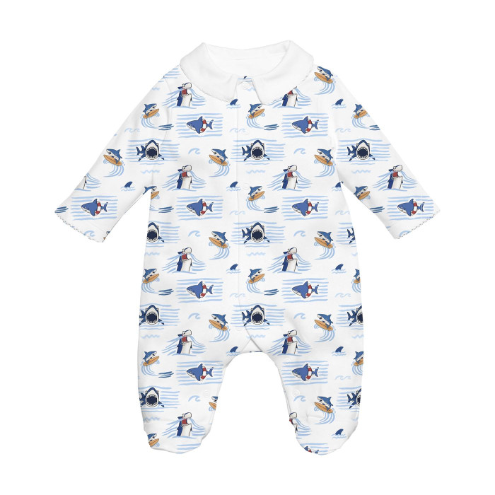 Сліп з комірцем із 100% бавовни Pima — модель K063 Shark