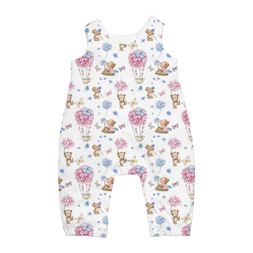 Длинный песочник с рукавами из хлопка Supima R009 Azalia