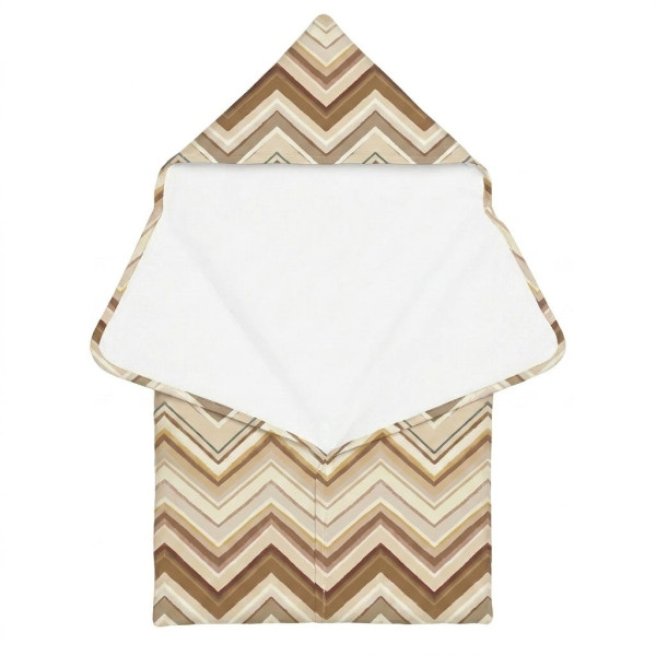 Затишний Конверт (кокон) Babynest C001 ZIG ZAG BROWN