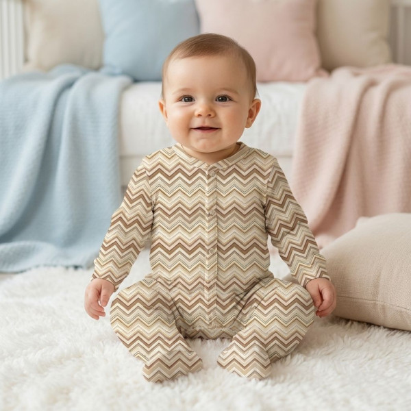 Дитячий комбінезон My Little Pie K001 ZIG ZAG BROWN