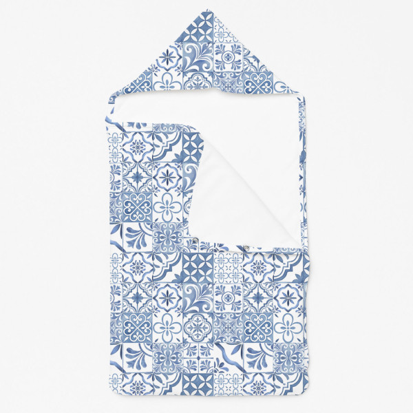 Затишний Конверт (кокон) Babynest C002 AMALFI BLUE