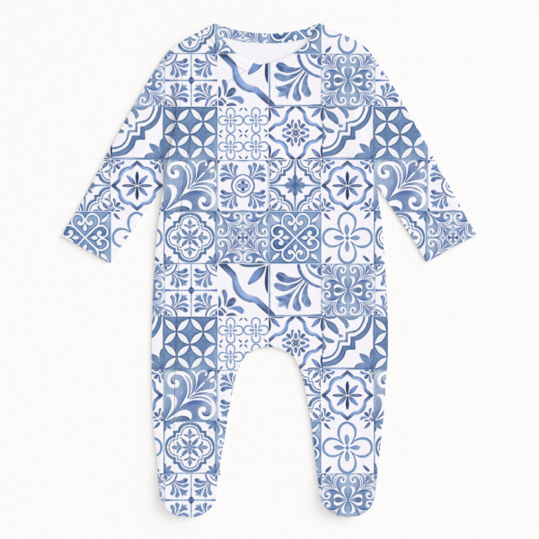 Сліп для малюка з боковою застібкою K020 AMALFI BLUE