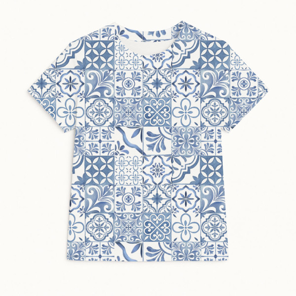 Футболка с коротким рукавом для Малышей TSH001B AMALFI BLUE