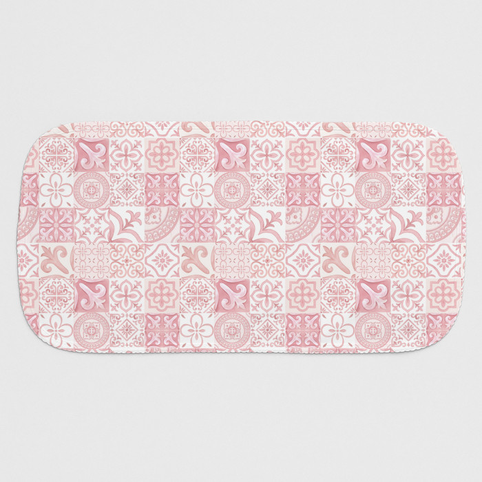 Мусліновий слюнявчик BB009 – органічна бавовна Supima AMALFI PINK