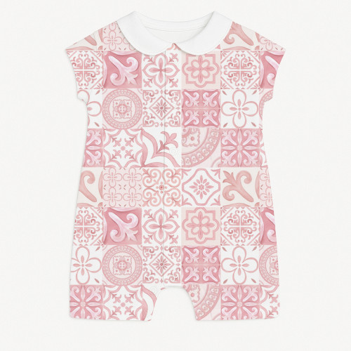 Пісочник із бавовни з комірцем Supima R003CL AMALFI PINK