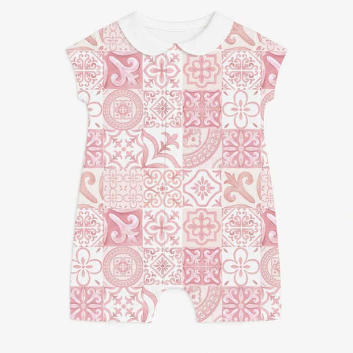 Пісочник із бавовни з комірцем Supima R003CL AMALFI PINK