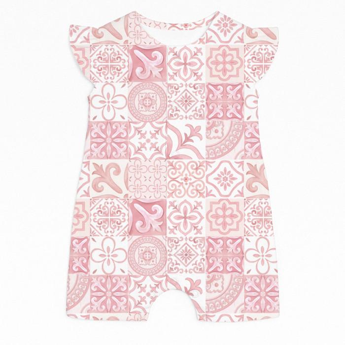 Пісочник із бавовни Supima з крильцями R007 AMALFI PINK