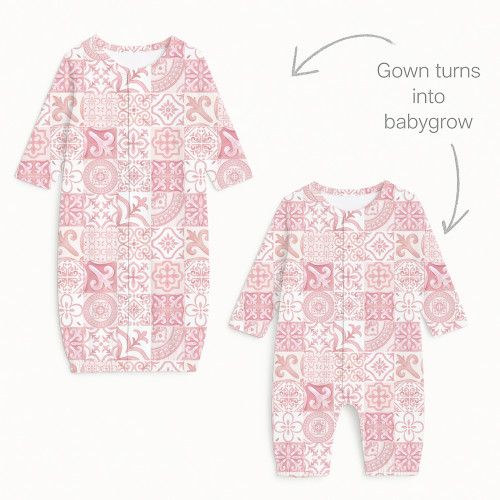 Детский комбинезон-трансформер TR001 AMALFI PINK