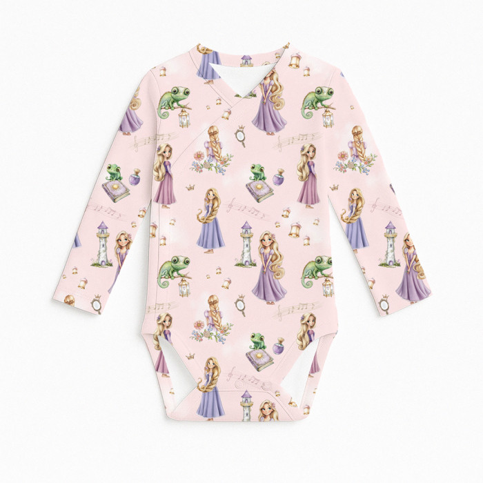 Боді Kimono з довгим рукавом для немовлят BLS004 AURORA