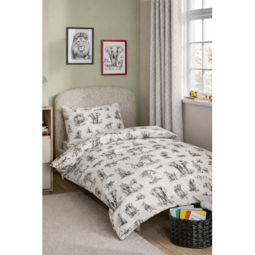 Комплект постельного белья LIN001  WILD HORIZONT – для детской и подростковой кроватки