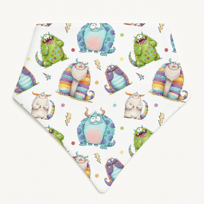 Слинявчик-бандана трикутної форми для немовлят Bib001 BOO