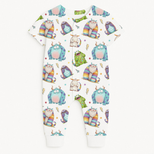 Ромпер з коротким рукавом K061 BOO