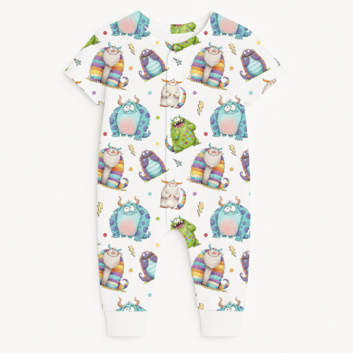Ромпер з коротким рукавом K061 BOO