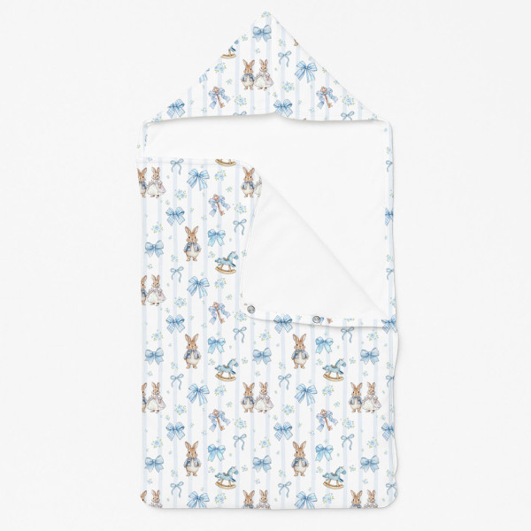 Затишний Конверт (кокон) Babynest C002 LULU BLUE